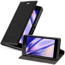 Sony Xperia M2 / M2 AQUA Suojakuori Kotelo (Musta)