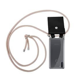 Samsung Galaxy A11 / M11 Etui Cover Kæde (Lyserød)