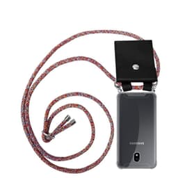 Samsung Galaxy J5 2017 Etui Cover Kæde (Rød)