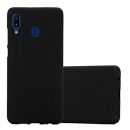 Samsung Galaxy A10e / A20e Suojakuori Kotelo (Musta)