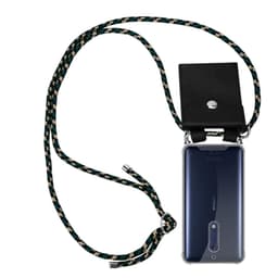 Nokia 5 2017 Deksel med Halskjede (brun)