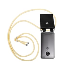 Motorola MOTO G5 Deksel med Halskjede (gul)