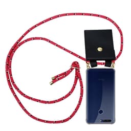 Honor 8 PRO deksel med Halskjede (rosa)