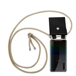 Samsung Galaxy A90 5G Suojakuori Kotelo (Ruskea)