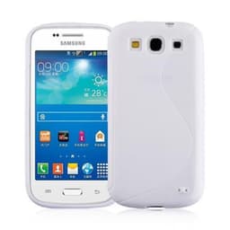 Samsung Galaxy TREND 3 Suojakuori Kotelo (Valkoinen)