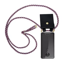 Motorola MOTO C Skal Fodral Kedja (Röd)