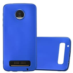Motorola MOTO Z PLAY Suojakuori Kotelo (Sininen)