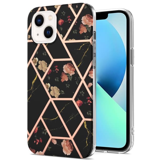 SKALO iPhone 15 Plus Marmor TPU-cover - #1