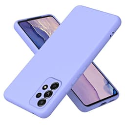 SKALO Samsung A13 4G Ultraohut TPU-kuori - Violetti