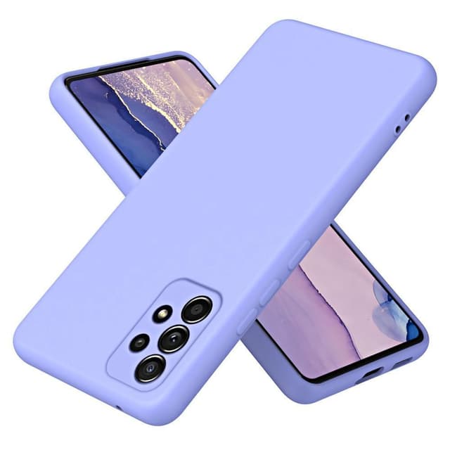 SKALO Samsung A13 4G Ultraohut TPU-kuori - Violetti