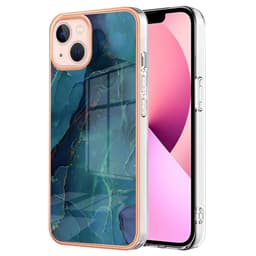 SKALO iPhone 15 Marmor TPU-skal - Motiv 6