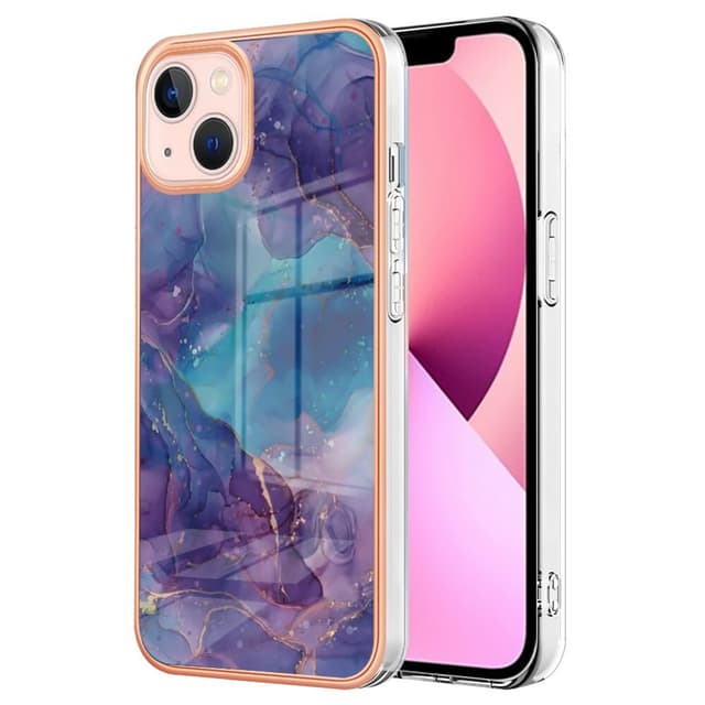 SKALO iPhone 15 Marmor TPU-skal - Motiv 5
