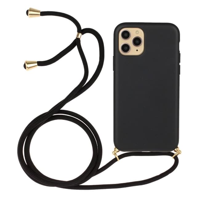 SKALO iPhone 15 Pro Max Mobilkrave Cover - Sort