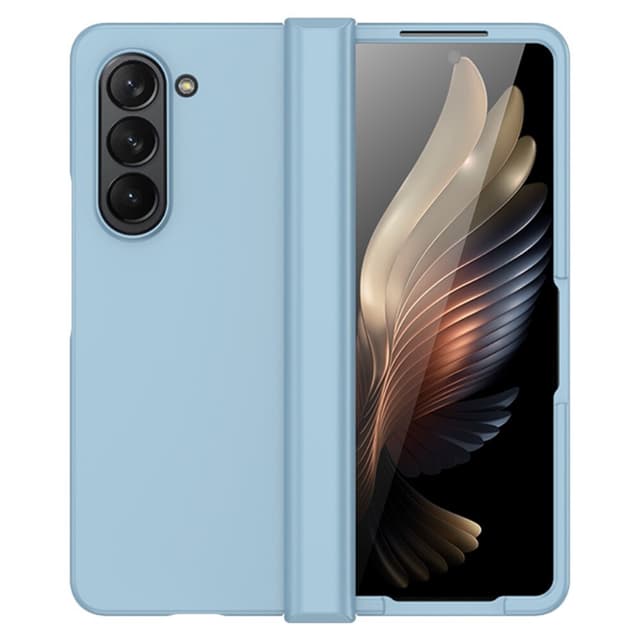 SKALO Samsung Z Fold5 Skin-touch Fold Cover - Turkis