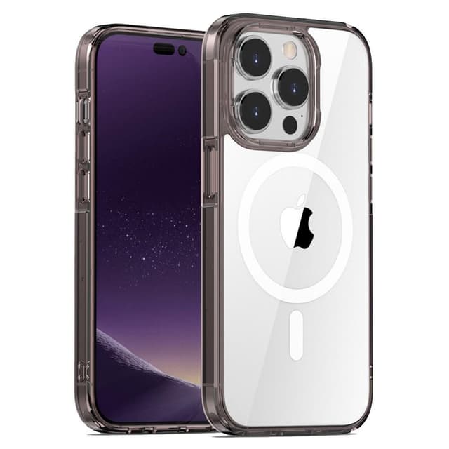 SKALO iPhone 15 Plus Color Bumper Magnet Skal - Brun