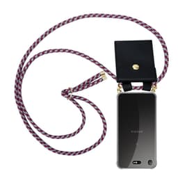 Sony Xperia XZ1 COMPACT Skal Fodral Kedja (Röd)