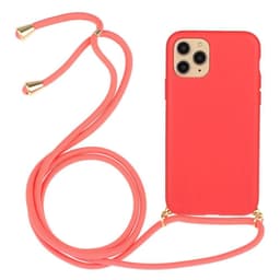 SKALO iPhone 15 Pro Max Mobiilikauluksen suojakuori - Punainen