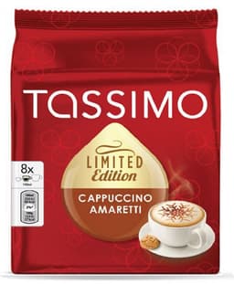Tassimo kapsler - Cappuccino Amaretti Limited Edition