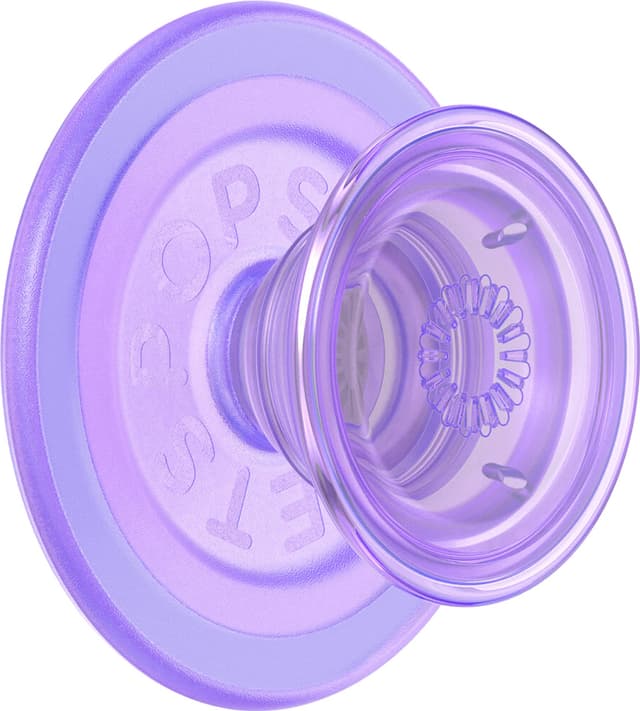 PopSockets PopGrip Cuori Bianco E Lavanda - Supporto Intercambiabile Per Smartphone, Tablet