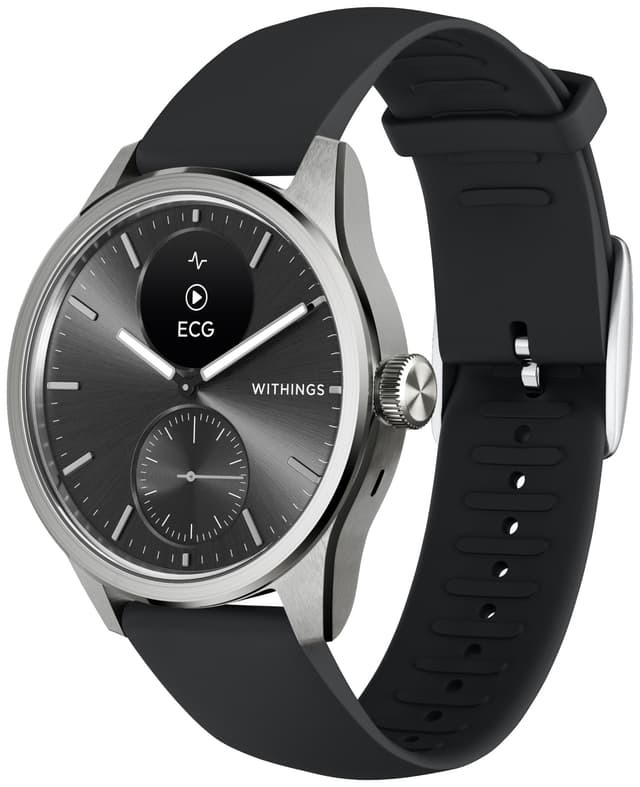 Withings ScanWatch 2 hybrid smartklokke 42mm (sort)
