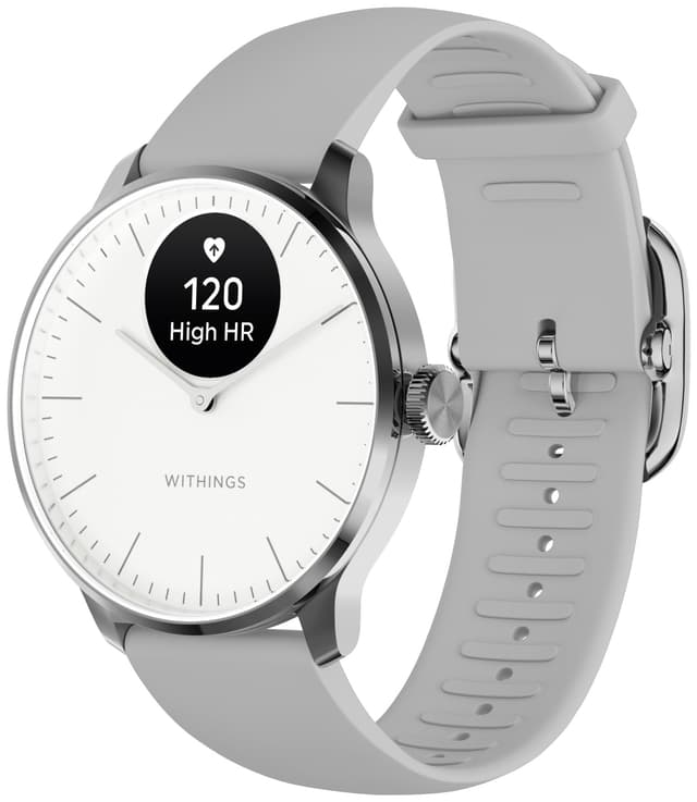 Withings ScanWatch Light hybrid smartklocka 37 mm (vit)