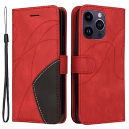Til iPhone 15 Pro Max KT Series-1 Dobbeltfarvet etui