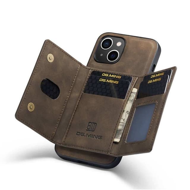 DG-Ming M2 kuori Apple iPhone 15 - Coffee