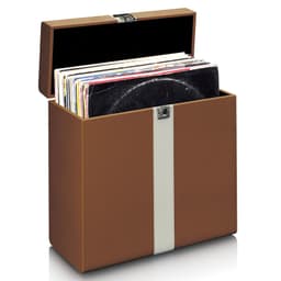 Lenco TTA-301BNWH Kasse til 12"" Vinyl (Brun)
