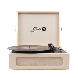 Studio 57 Groovy skivspelare (vit)