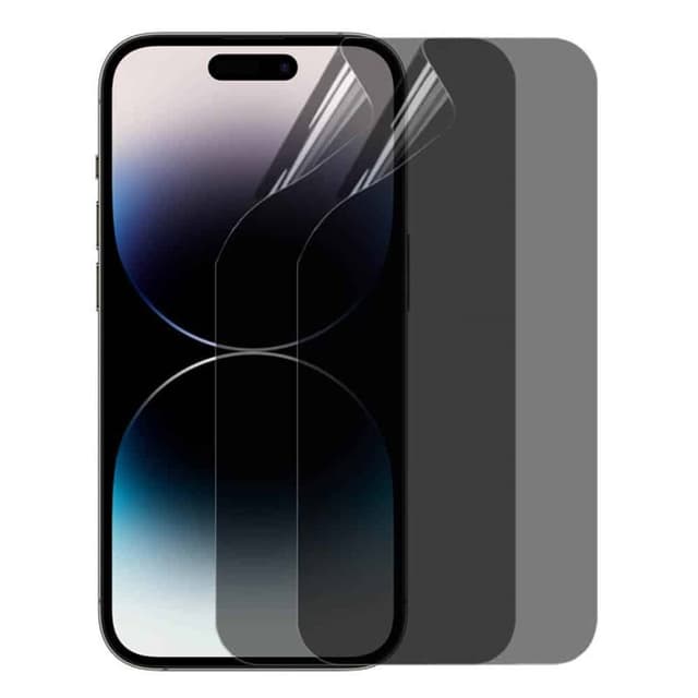 2-pack Privacy skärmskydd 3D Soft HydroGel Apple iPhone 15 Plus