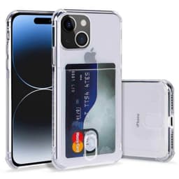 Silikon skal med kortplats Apple iPhone 15