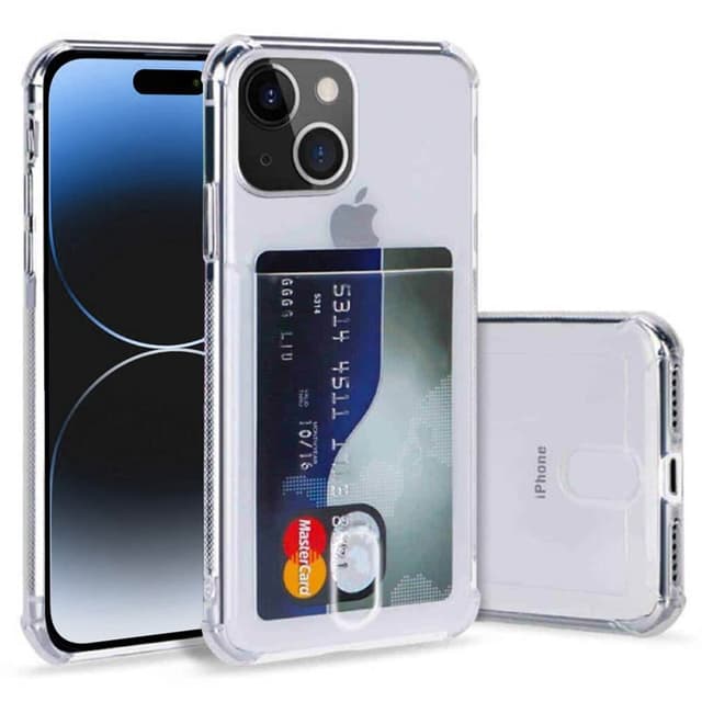 Silikon skal med kortplats Apple iPhone 15
