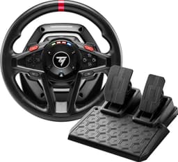 Thrustmaster T128 ratt og pedaler