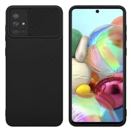 Deksel Samsung Galaxy A71 4G cover (svart)