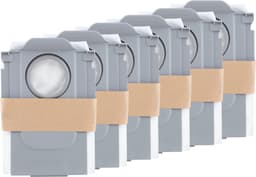 Roborock Saros/S8 Max V/Edge/Curv/QR798/Q Revo støvsugerposer (6-pk)