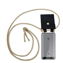 Huawei NOVA Deksel med Halskjede (brun)