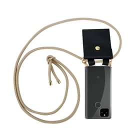 Google PIXEL 5 XL Suojakuori Kotelo (Ruskea)