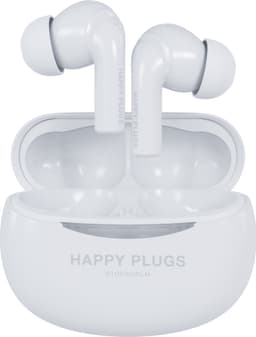 Happy Plugs Joy Pro true wireless in-ear-hörlurar (vita)