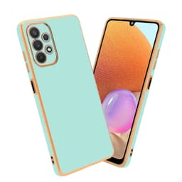 Samsung Galaxy A32 4G silikondeksel case (grønn)