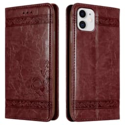 iPhone 11 lommebokdeksel etui (rød)