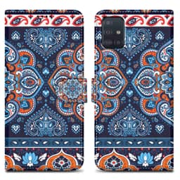 Samsung Galaxy A51 4G / M40s Plånboksfodral Skal (Blå)