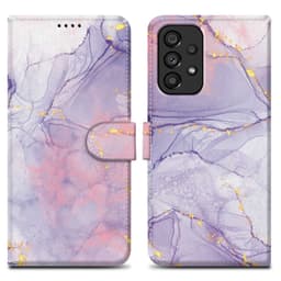 Samsung Galaxy A53 5G lommebokdeksel etui (lilla)