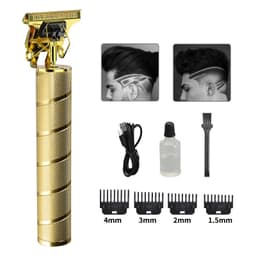 Elektrisk hårklipper/trimmer Guld