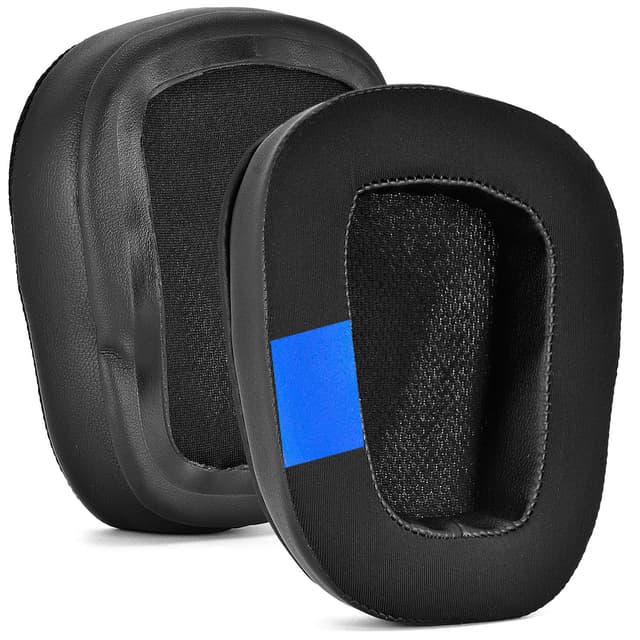 Ersättnings öronkuddar med öronkuddsfodral i Memory Foam för Logitech