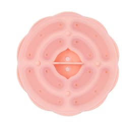 Liten rund silikonkorvform Vaaleanpunainen