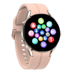 Smartwatch med EKG-hjerteovervågning/Bluetooth-kald/blodsukkermåling Lyserød