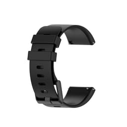 Musta Silikoniranneke Fitbit Versa / Versa2/ Versa Lite L