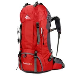 Vandringsryggsäck 60L Röd