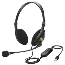 USB-headset med volumekontrol