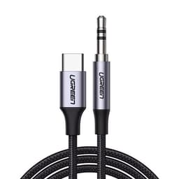 Ugreen Ljudkabel 3,5mm till USB-C 1m - Svart
